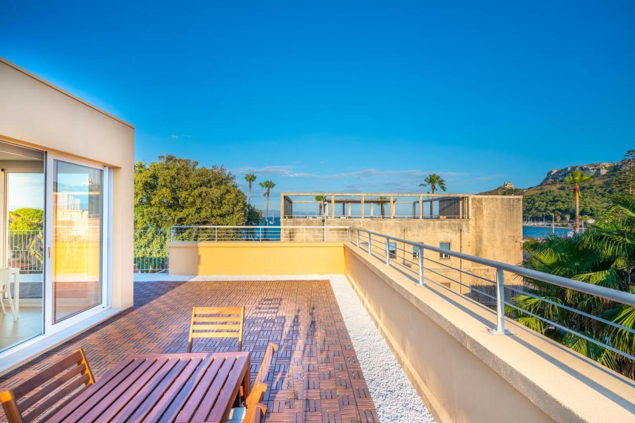 Terrazza Sella Del Diavolo - Vista Mare - Wifi Ac Leilighet Cagliari Eksteriør bilde