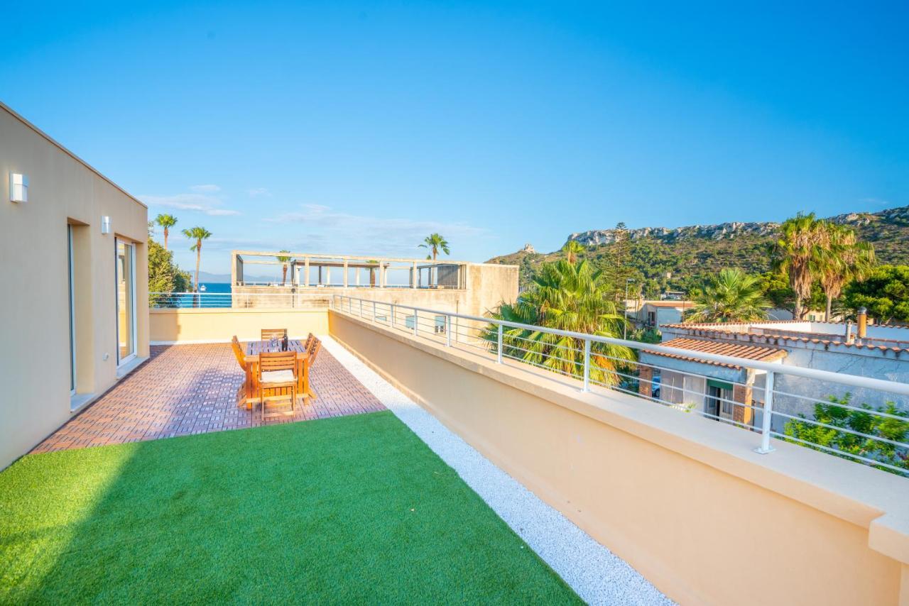 Terrazza Sella Del Diavolo - Vista Mare - Wifi Ac Leilighet Cagliari Eksteriør bilde